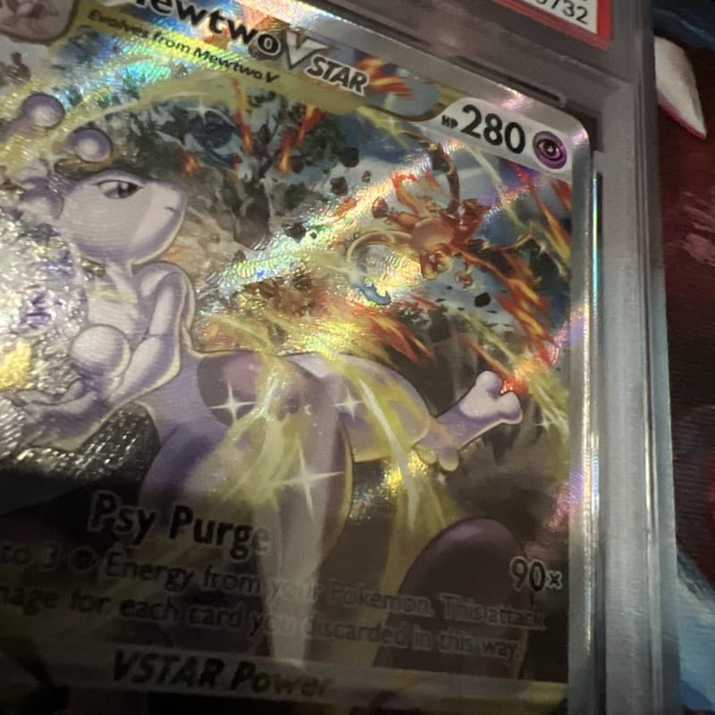 2023 Pokémon SWSH FA/MewTwo VSTAR Crown Zenith #GG44 PSA 9 MINT 6