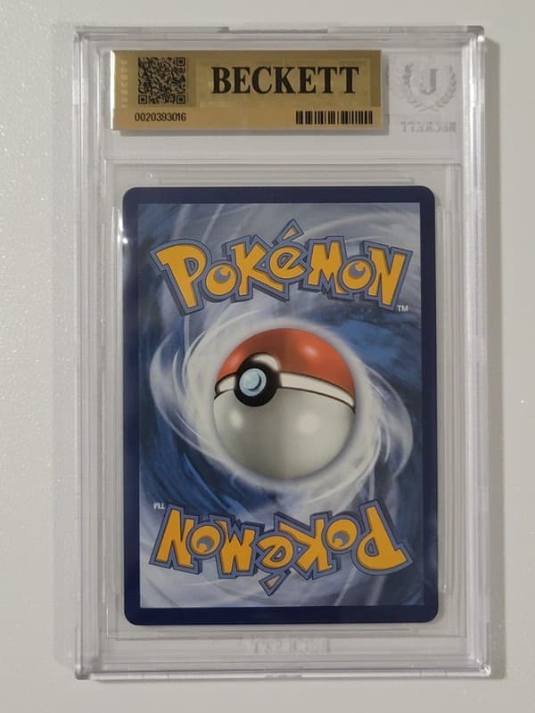 Pokemon - Phantasmal Flames - Mega Charizard X ex 109/094 Beckett 9.5 BGS 2