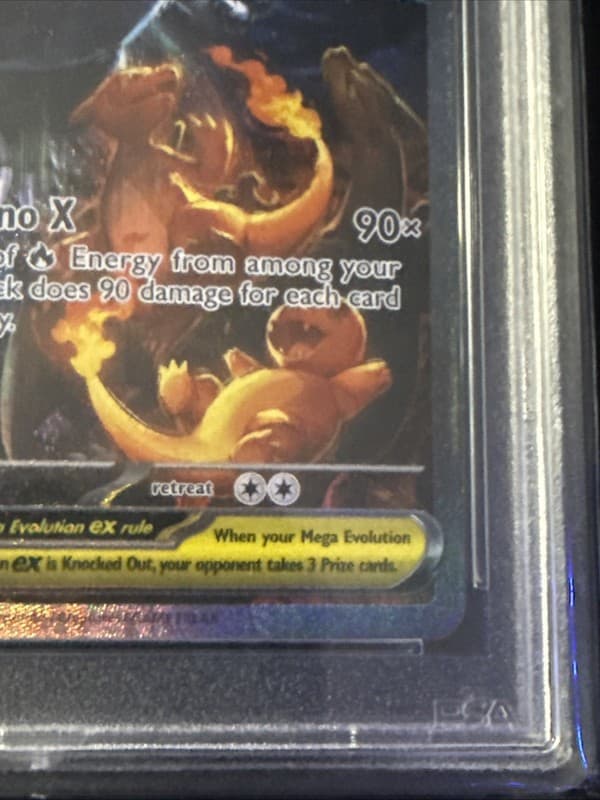 2025 Pokemon Phantasmal Flames Special Illustration Rare Mega Charizard PSA 10 2