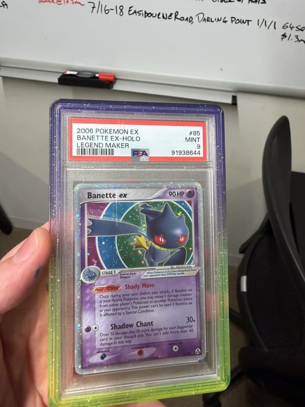 2006 Pokemon Banette Ex Holo Legend Makers PSA 9  #85