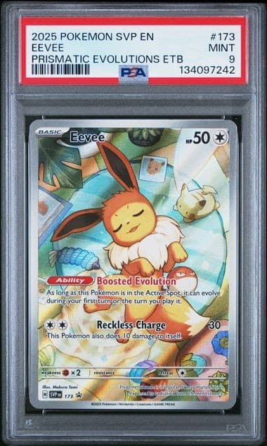 Pokemon Eevee 173 Scarlet & Violet Promo Cards Eng Holo Promo PSA 9