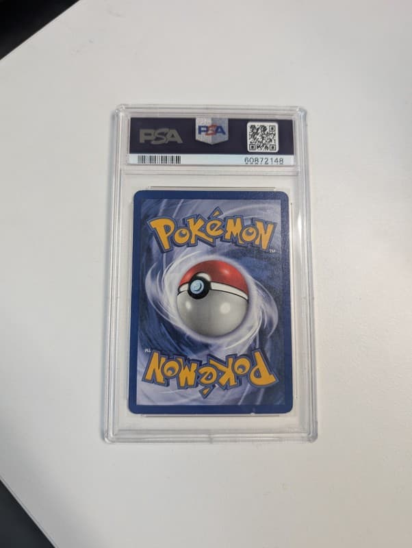 Pokemon TCG Fossil 1st Edition Ditto 18/62 PSA 7 (1999) 2