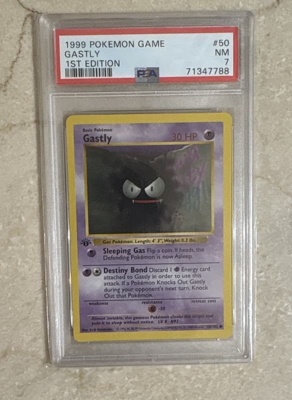 Gastly 050/102 Base Set (Shadowless) Regular