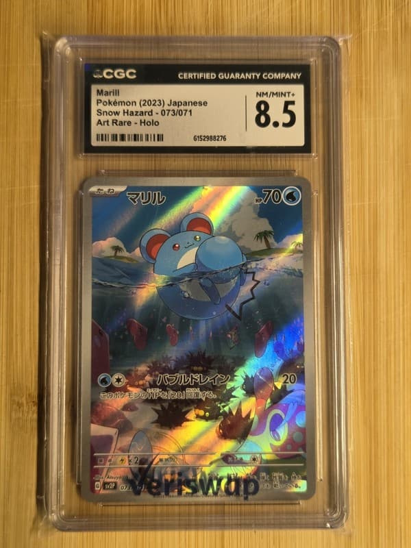 Marill — Snow Hazard — CGC 8.5 | CardIndex