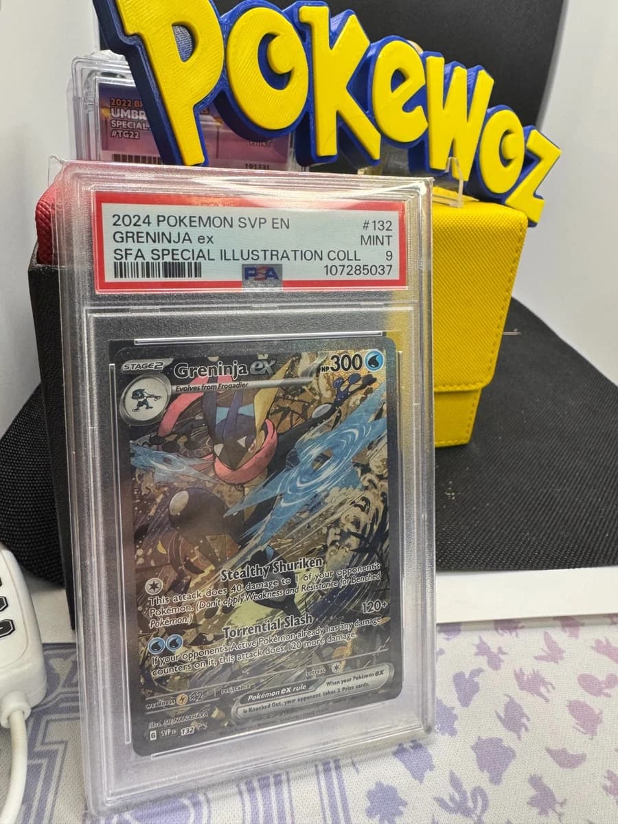 Greninja ex 132 PSA 9 Scarlet & Violet Promo Card