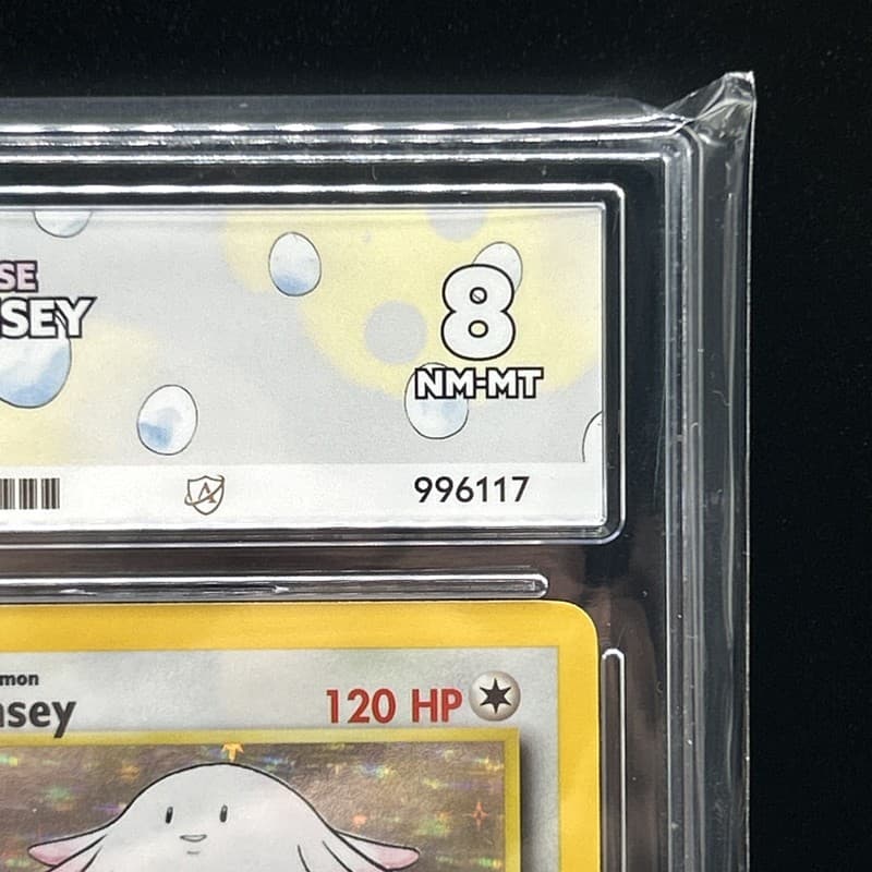 Chansey 3/102 Holo Base Set ACE 8 3