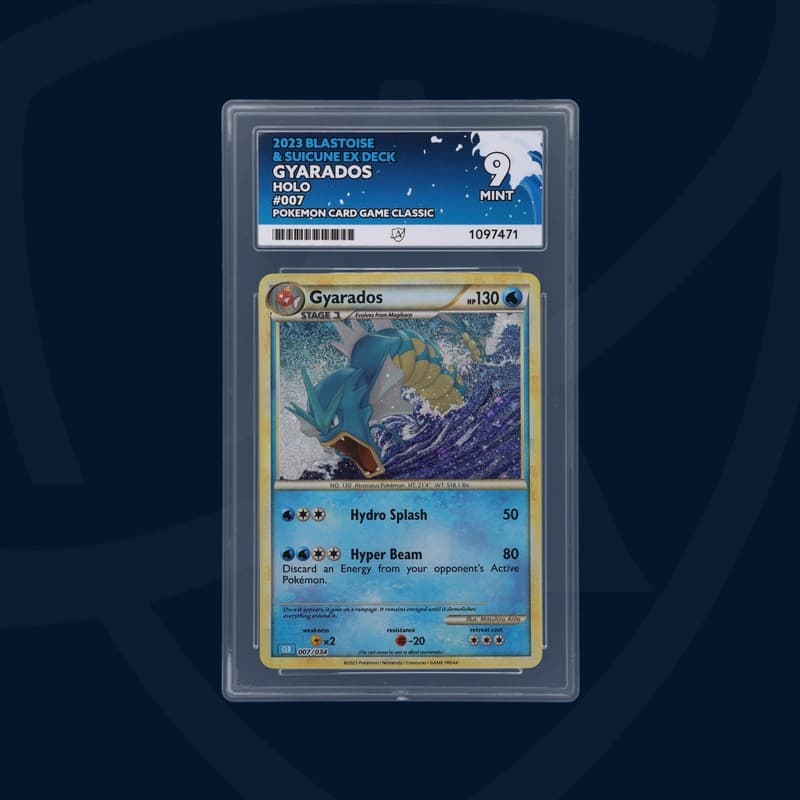 ACE 9   - Gyarados - 007/034 - Blastoise & Suicune ex Deck - Pokemon - Pokemo...