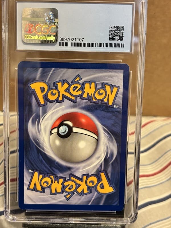 1999 POKEMON FOSSIL 1ST ED #17 ARTICUNO CGC 9 w/ subgrades 2