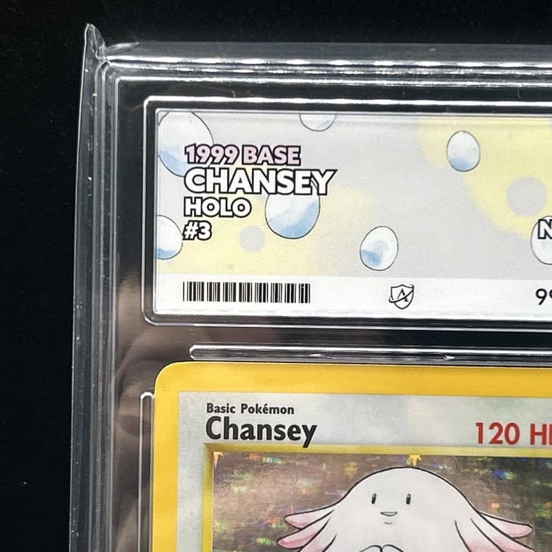 Chansey 3/102 Holo Base Set ACE 8 2
