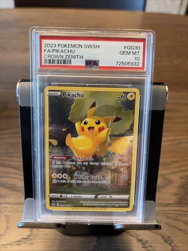 Pikachu GG30/GG70 SWSH: Crown Zenith: Galarian Gallery Holo