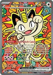 2026 Pokemon Perfect Order Meowth ex 121/088 Special Illustration TAG 9 MINT 121/088