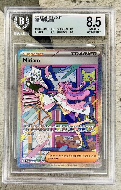 Miriam 251/198 SV01: Scarlet & Violet Base Set Holo BGS 8.5