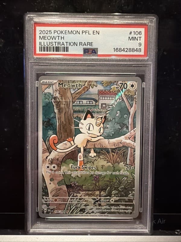 Meowth 106/094 Me02: Phantasmal Flames Holo