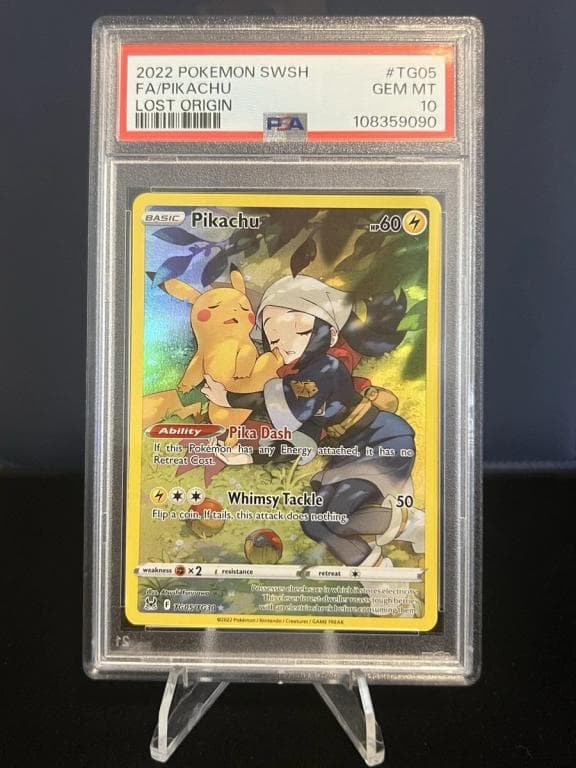 Pikachu Lost Origin Trainer Gallery TG05/TG30 PSA 10 Mint