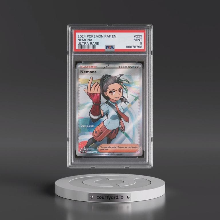 2024 Pokémon Paf EN-Paldean Fates #229 Nemona - Ultra Rare (PSA 9 MINT)