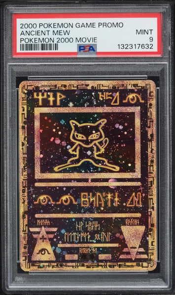 2000 Pokemon Movie Promo Ancient Mew PSA 9 MINT