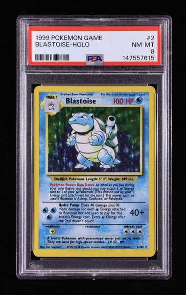1999 Pokemon Game Holo Blastoise #2